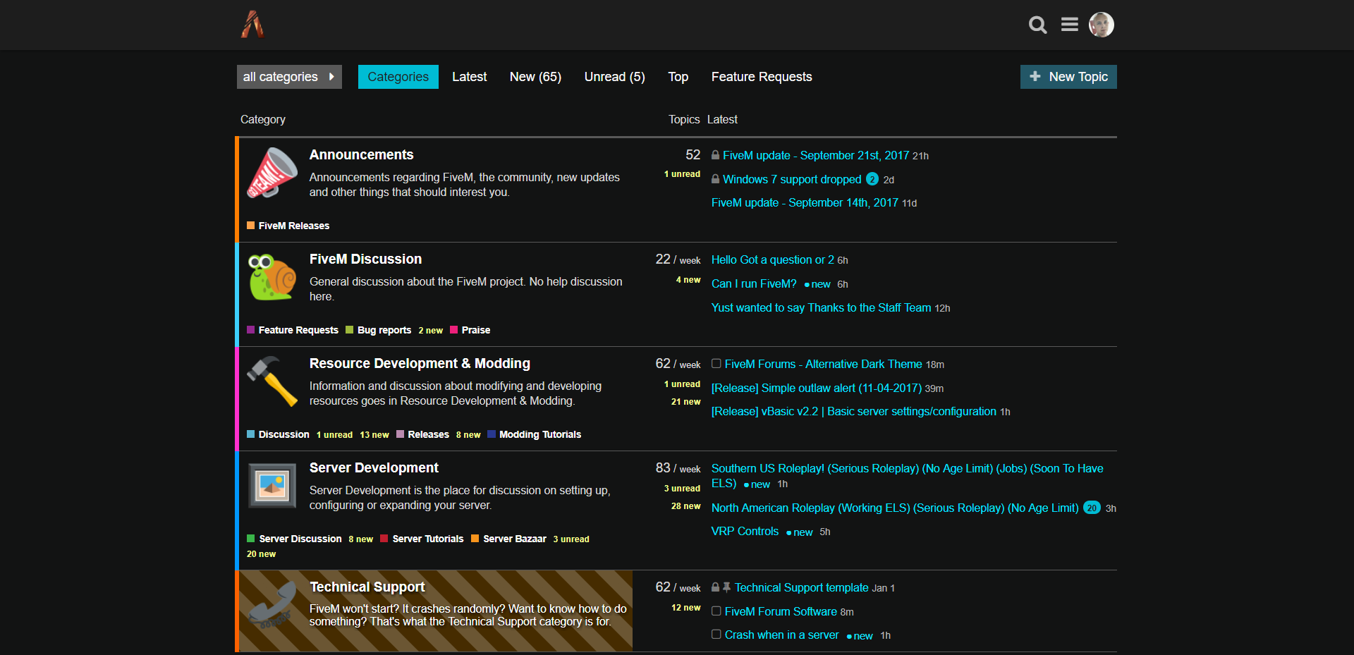 FiveM Forums - Dark Alternative