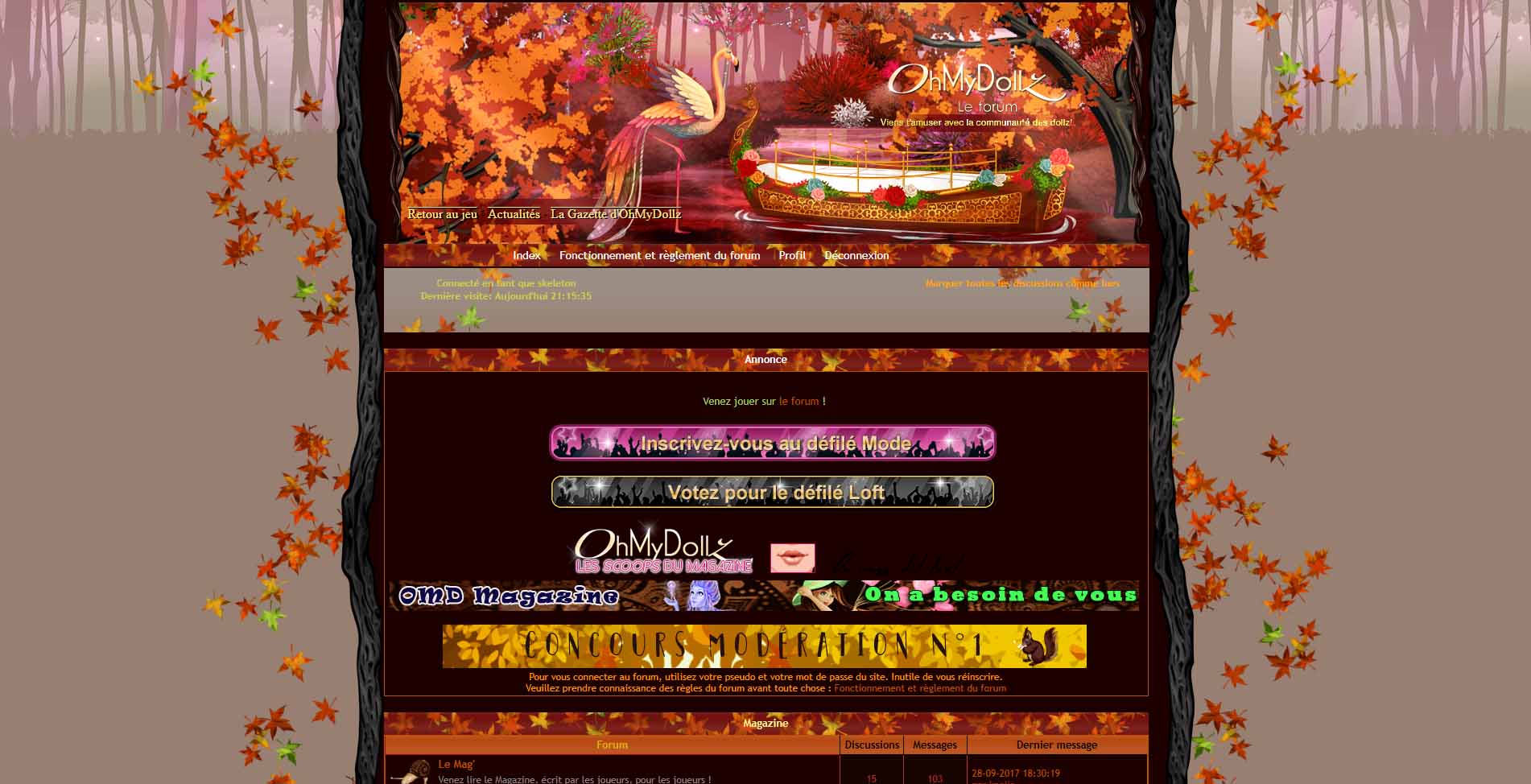 OhMyDollz Forum Automne