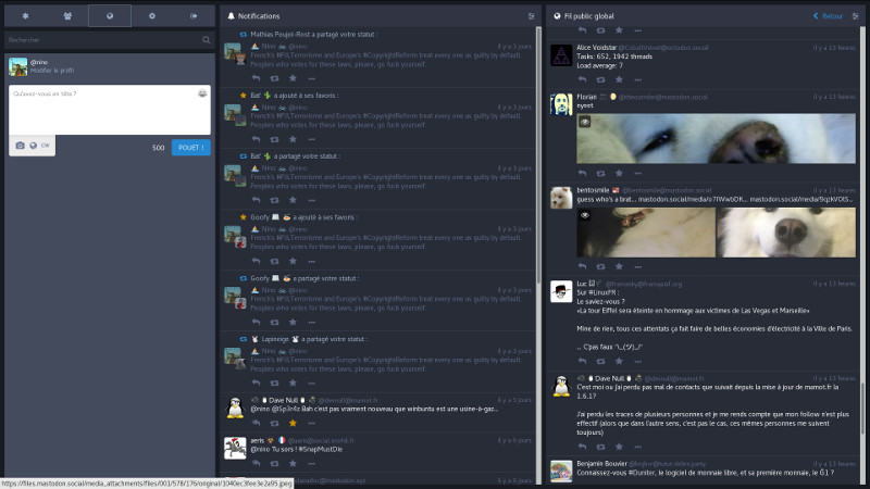 Mastodon Single (No Home + Full width)