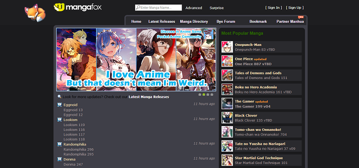 MangaFox(DarkRelax) 2017 / Fanfox