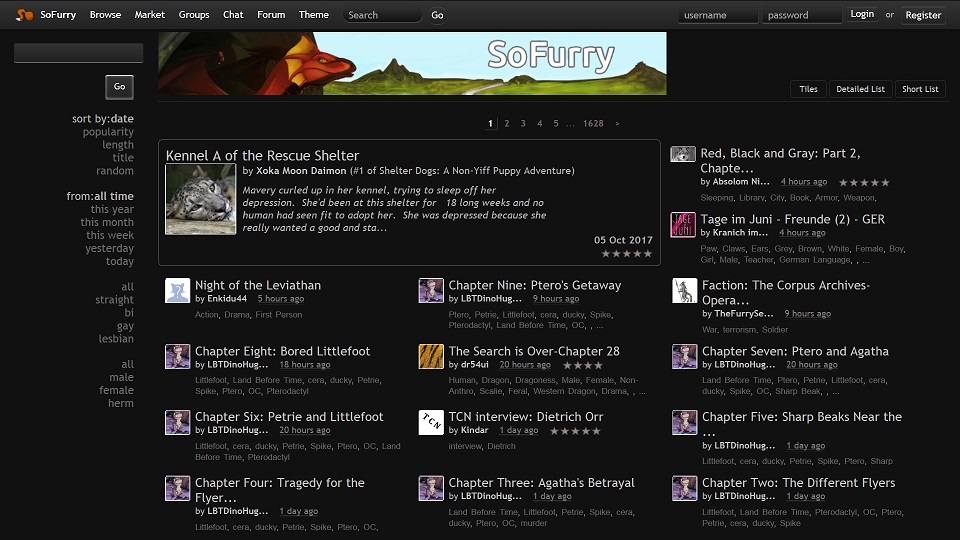 SoFurry Dark