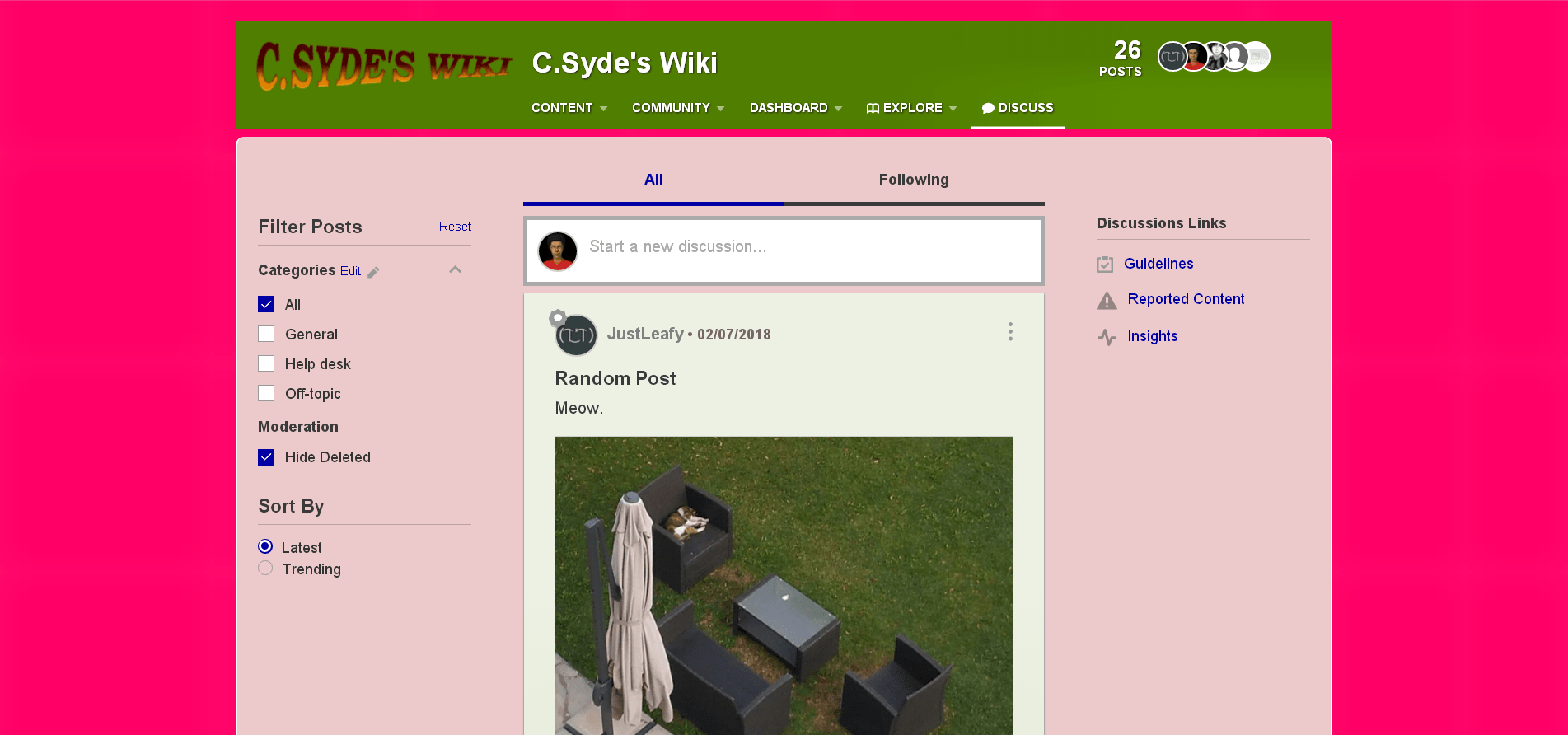 C.Syde's Wiki Discussions CSS