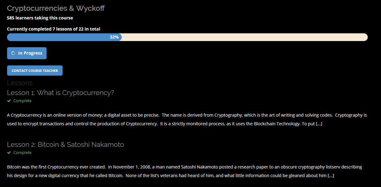 LearnCrypto.io - Dark