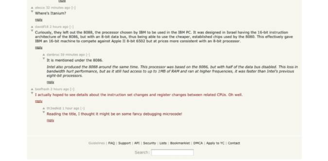Hacker News Crimethink