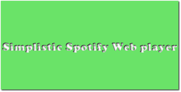 Bettr Spotify (Now Playing Bar placed on top)