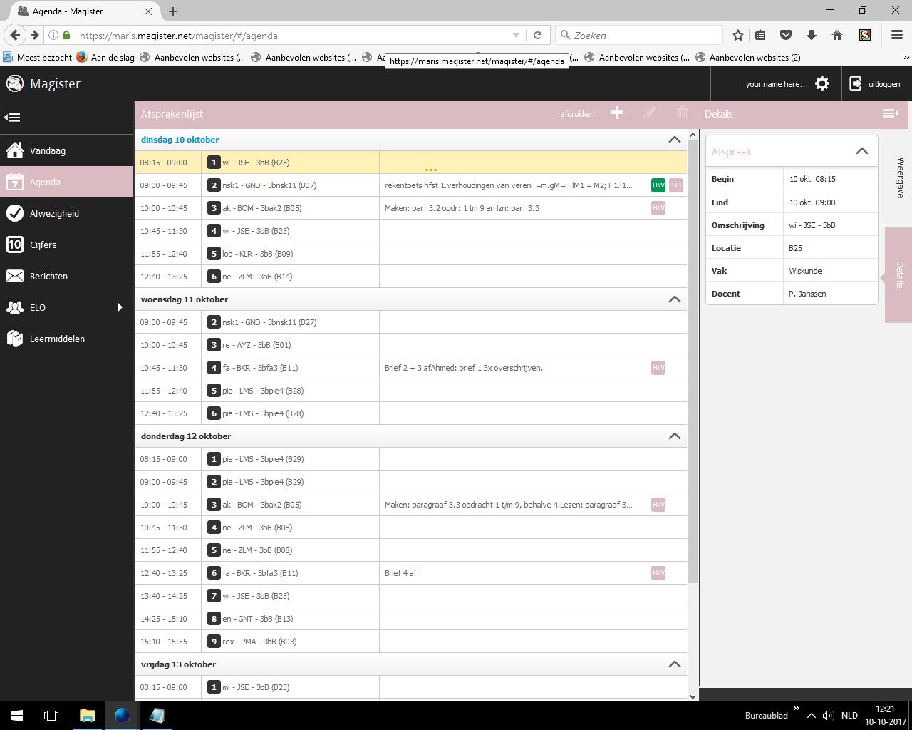 Magister pink
