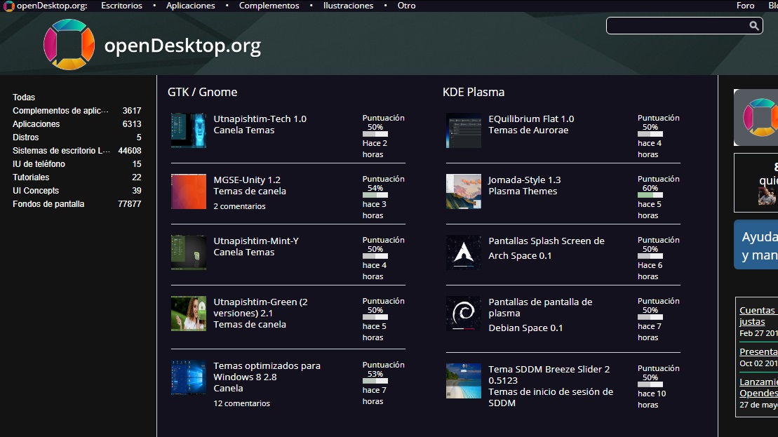 basic theme opendesktop