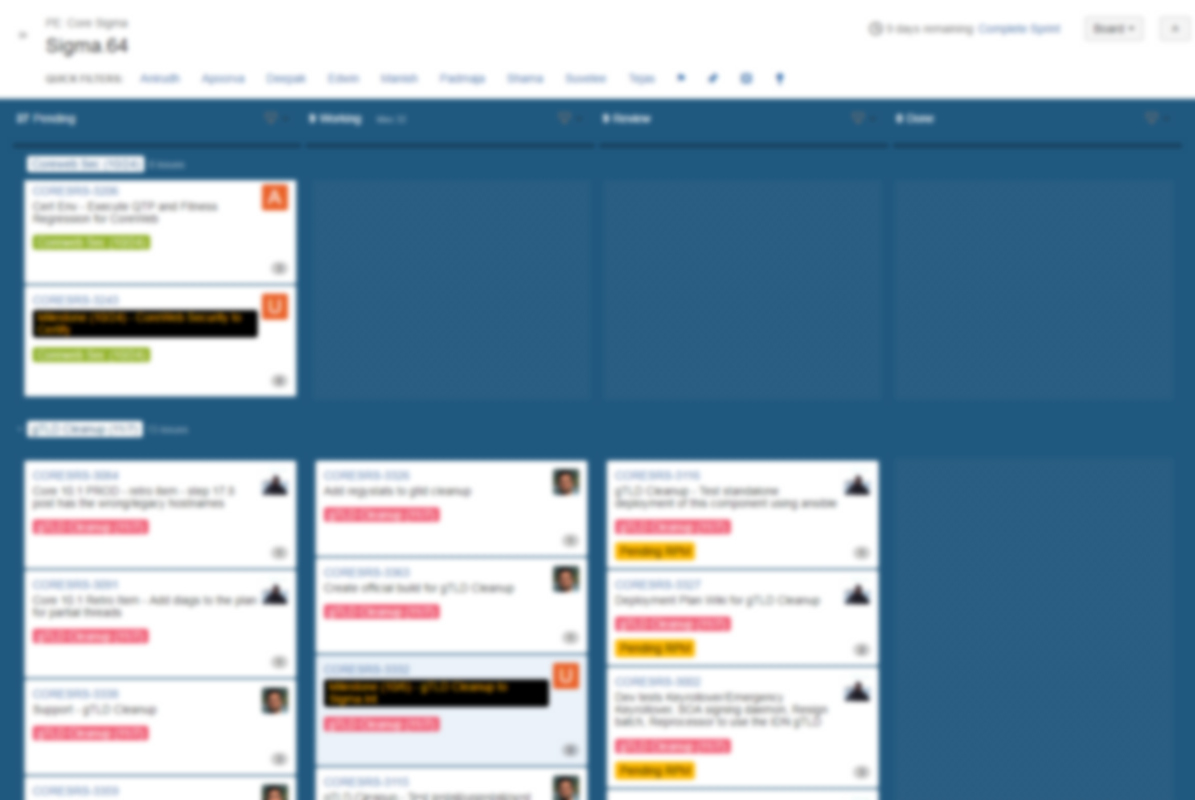 Chimera JIRA