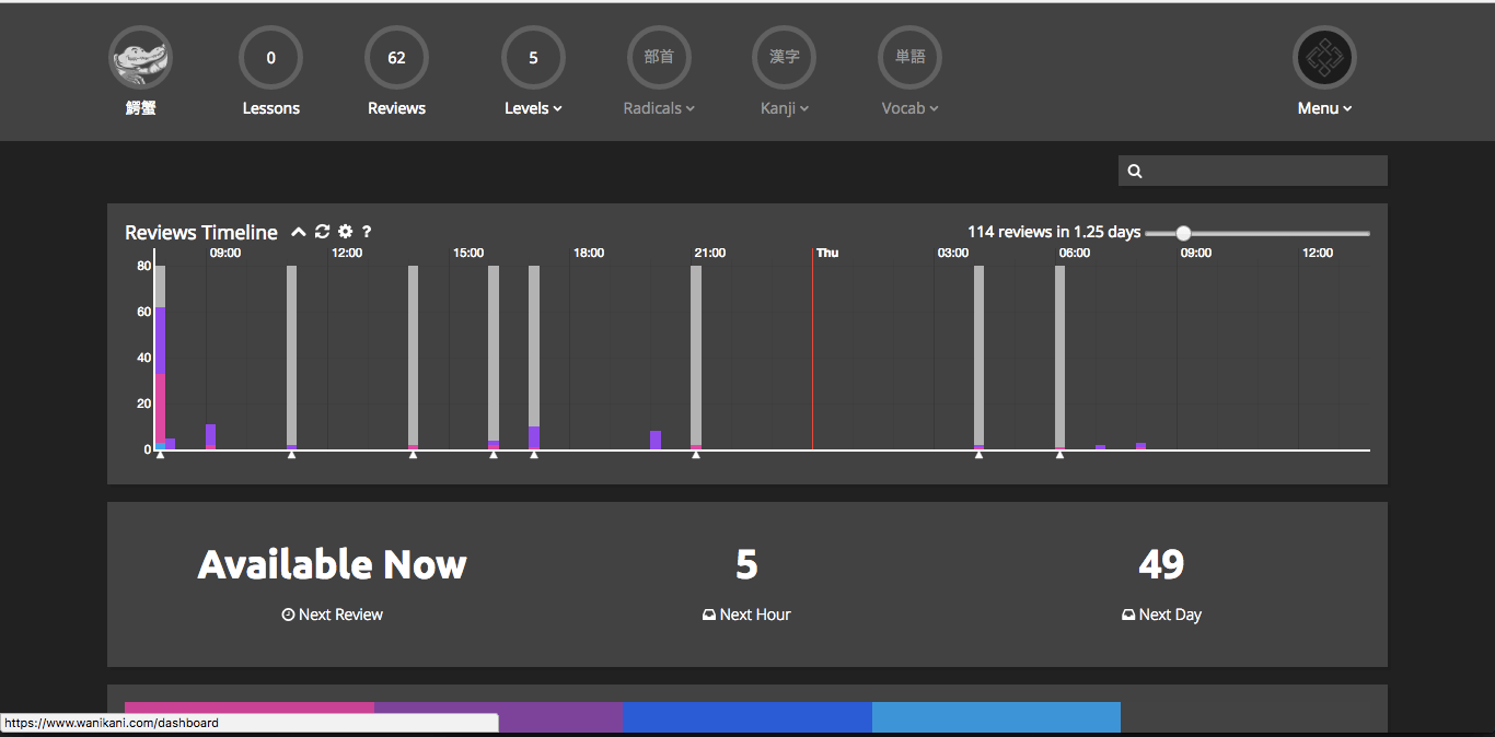 WaniKani Simple Dark