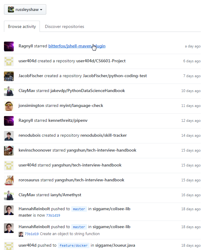 Russley GitHub