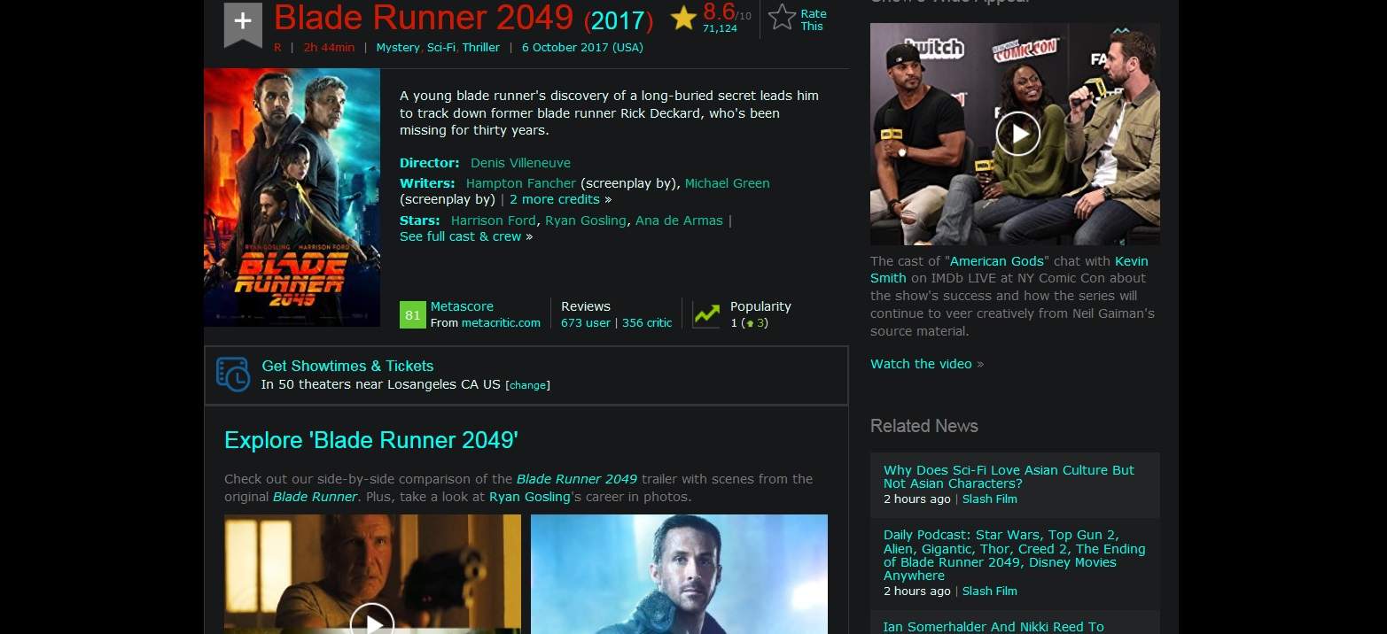 IMDB Dark - Night Updated from other people codes.