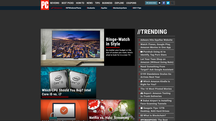 PC Mag - Marc's Dark Theme