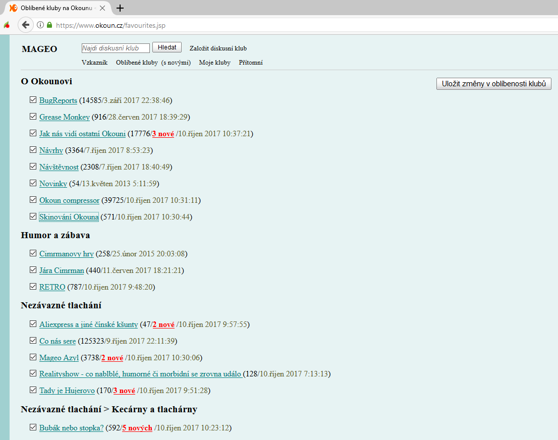 MAGEO (originál) styl pro okoun.cz