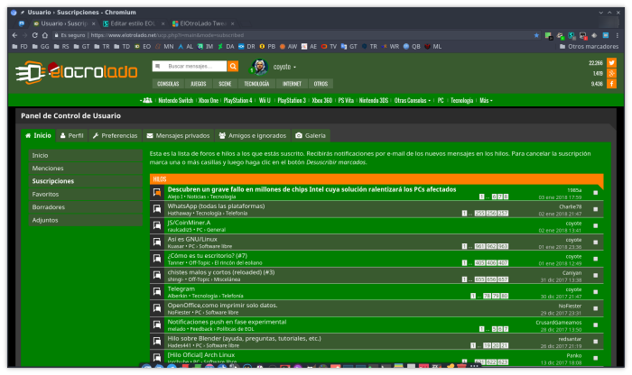ElOtroLado Tweaks