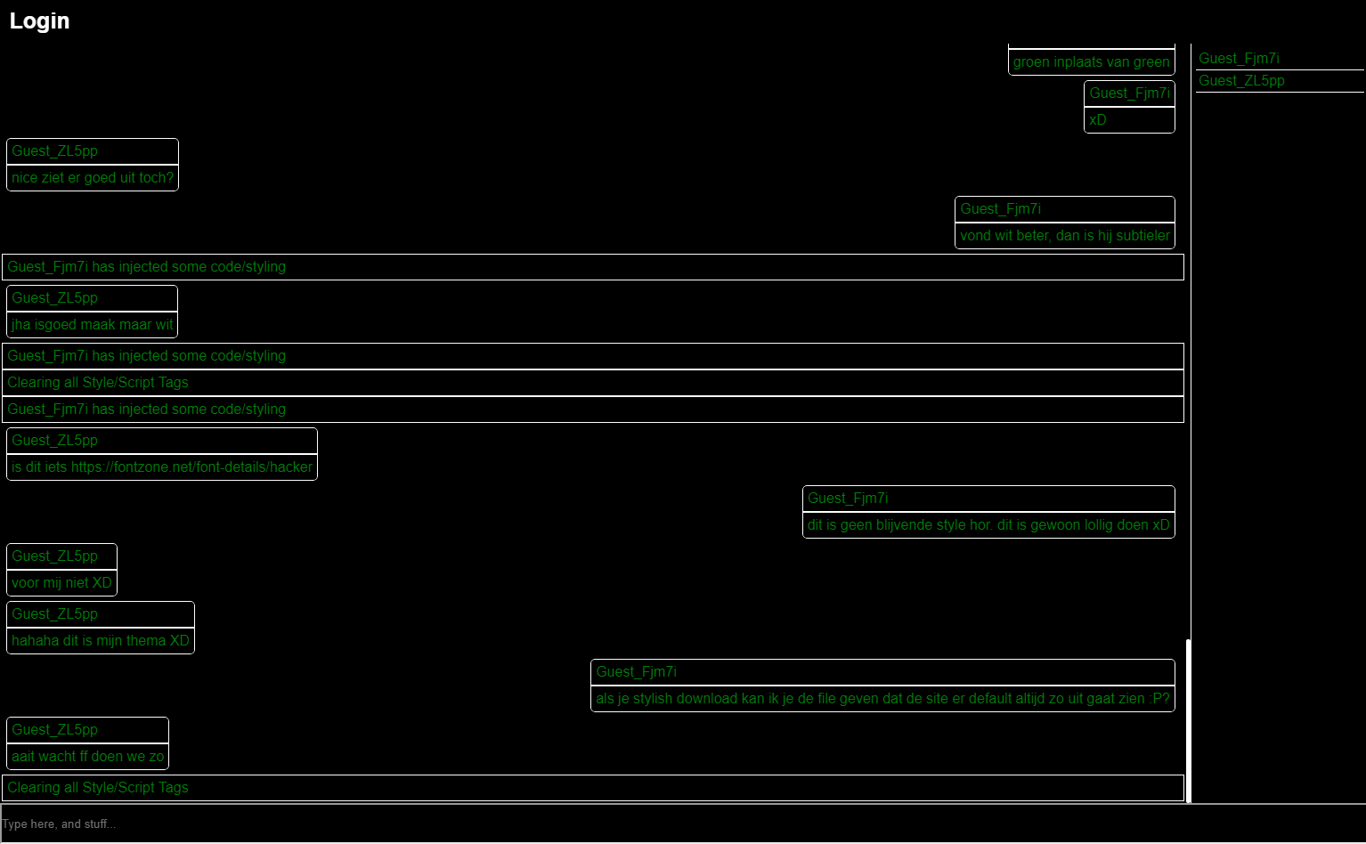Bledder Hacker Net