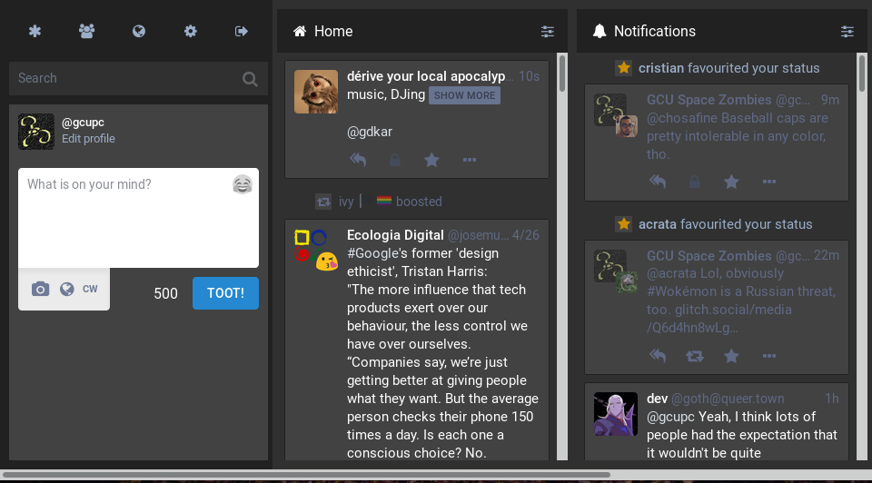 Mastodon Material Dark