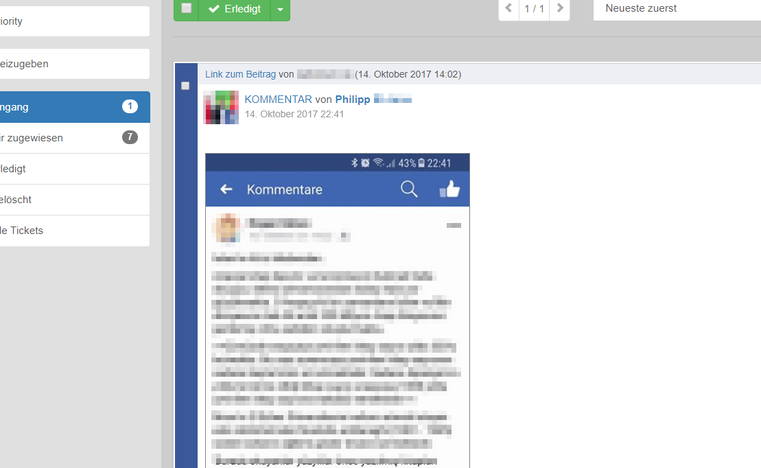 Socialhub: Large image preview
