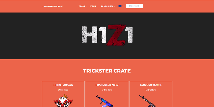 H1Z1 Showcase KOTK Theme