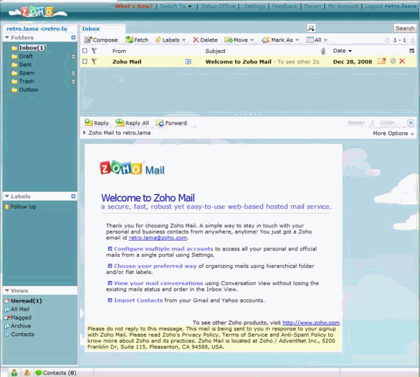 Zoho Mail - Clouds - 1.02