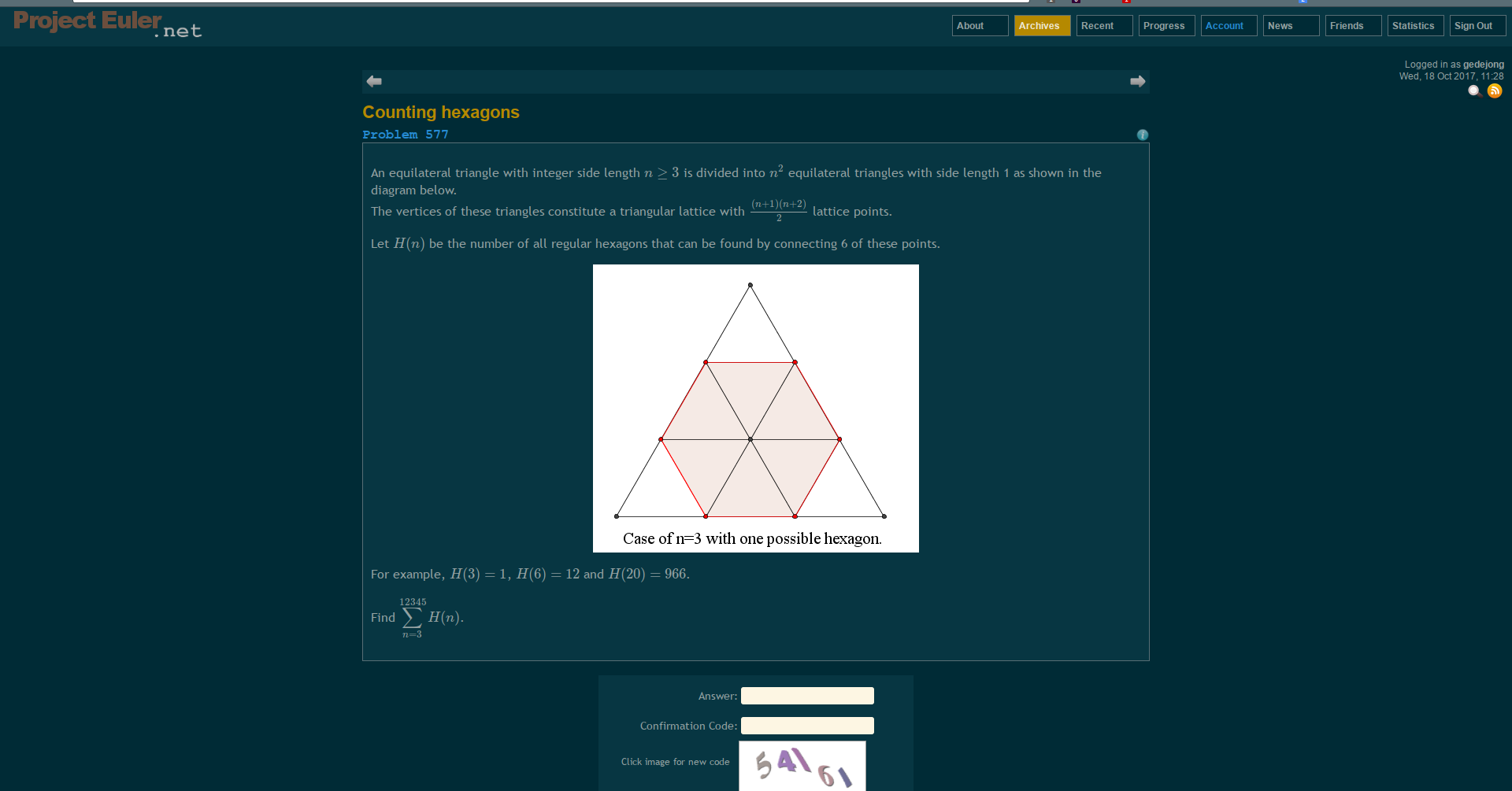 Project Euler Solarized Dark