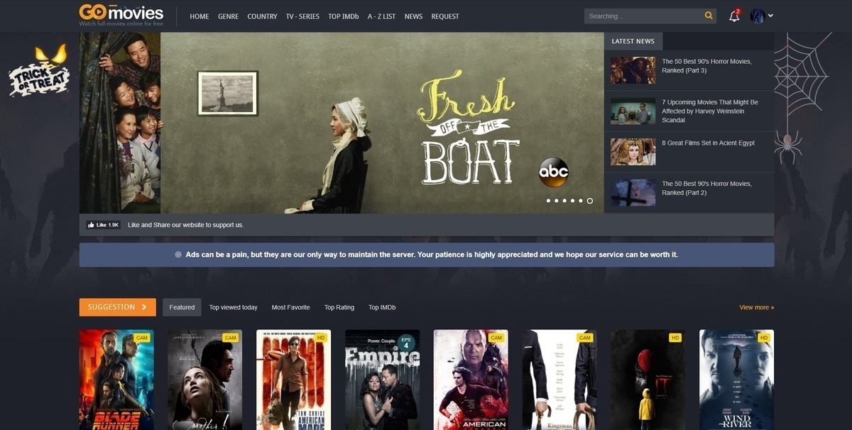 GoStream.is Halloween Theme 2017 | GoMovies