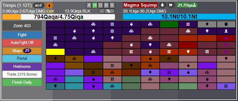 Trimps Flat Theme