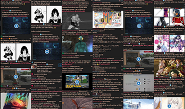 tweetdeck pink dark