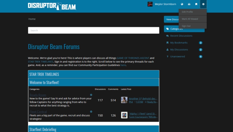 Disruptor Beam Dark