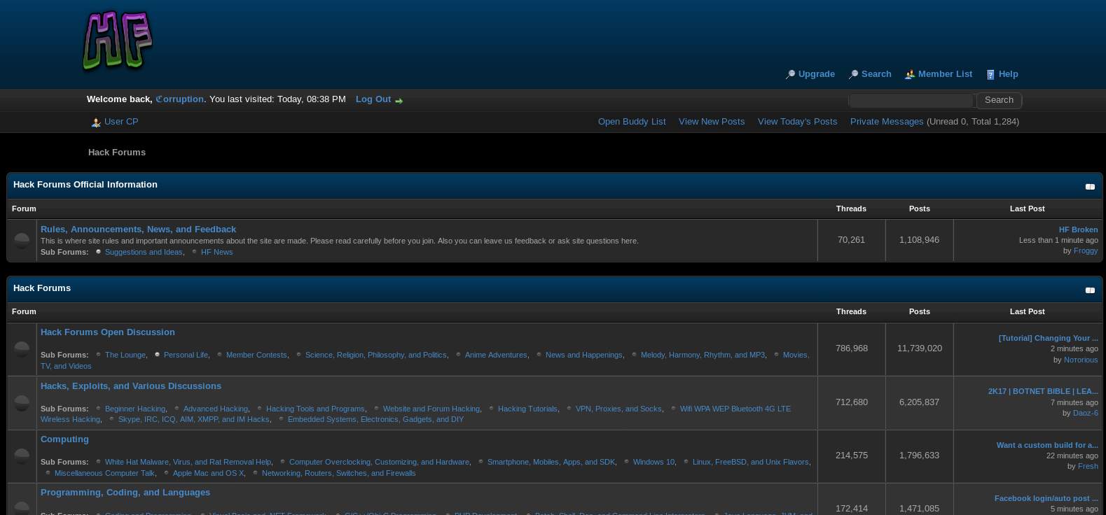Hackforums Dark By Corruption.