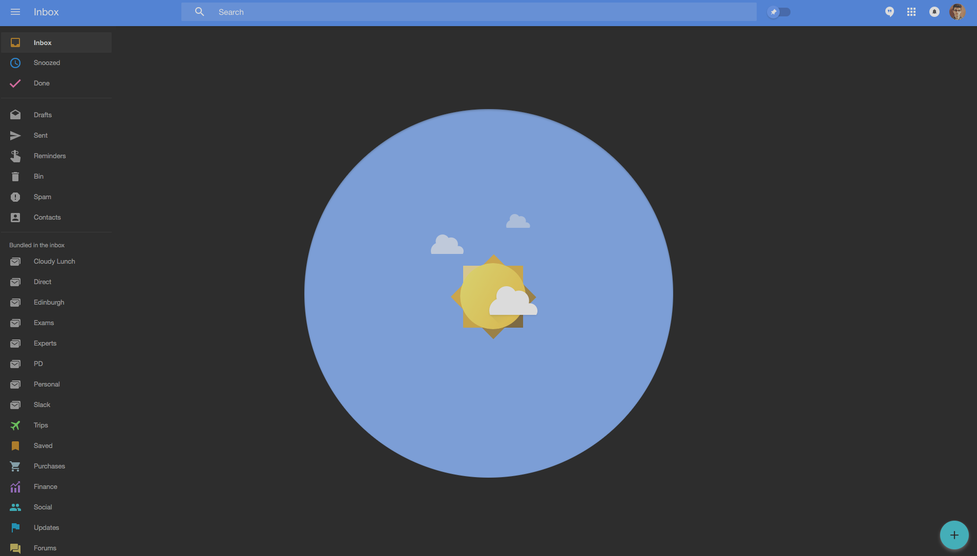 Google Inbox Dark [Oct 2017]