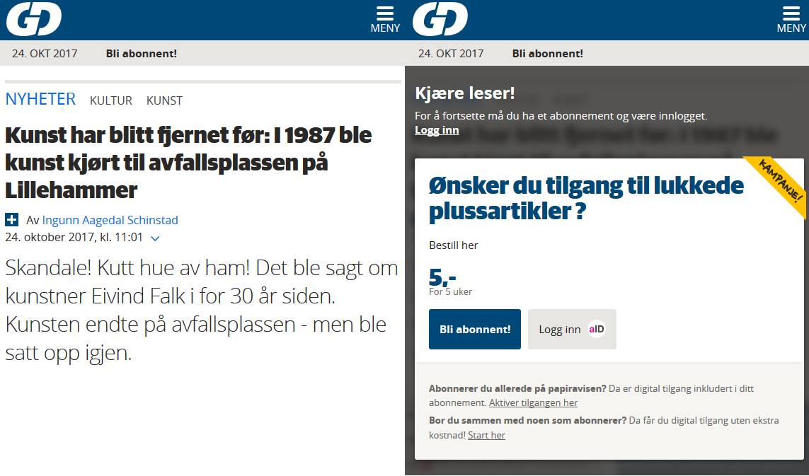 gd.no and oa.no - lokalaviser i oppland.