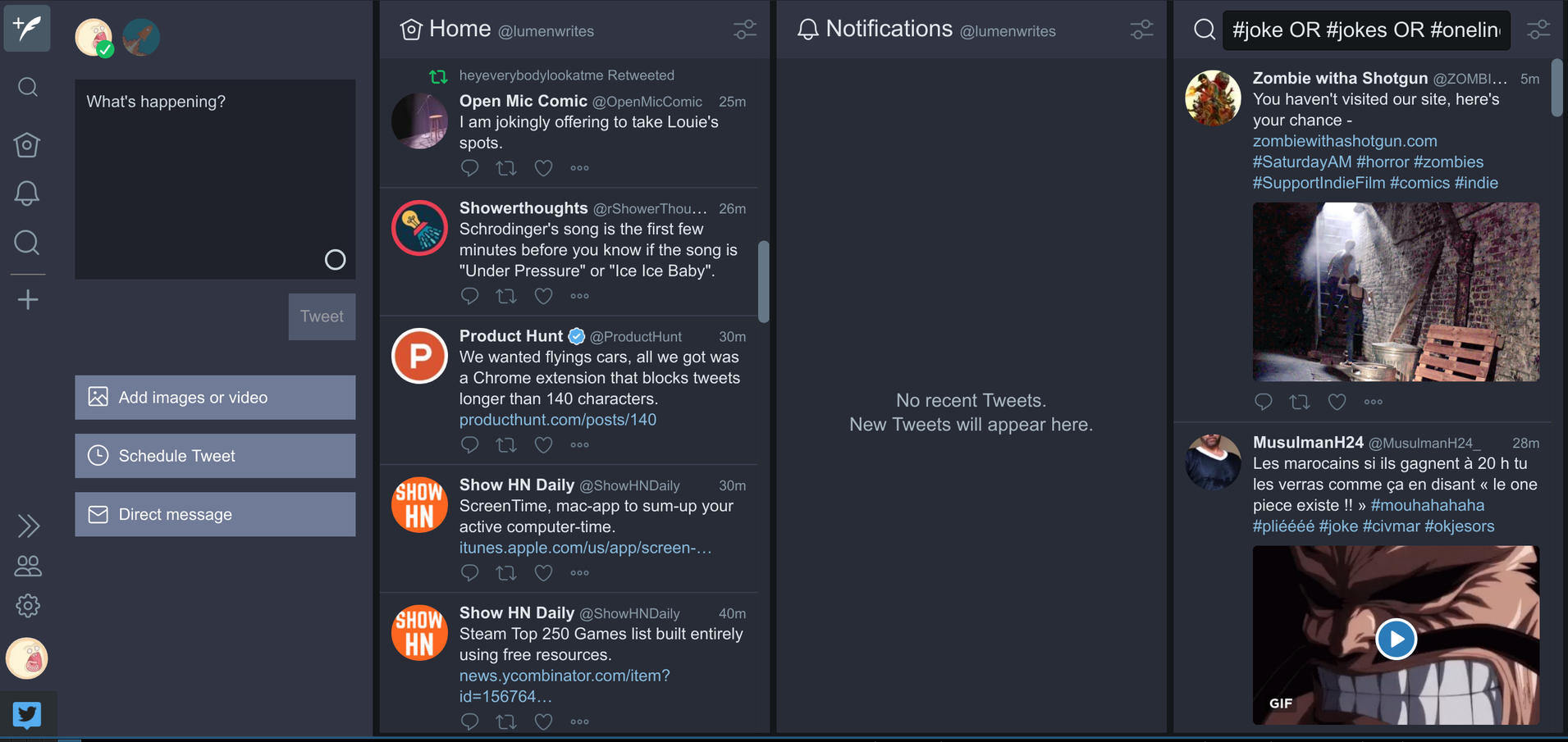 Tweetdeck Custom