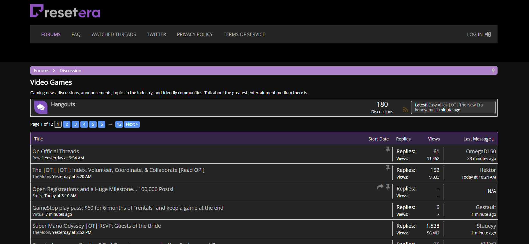 ResetERA dark theme prototype