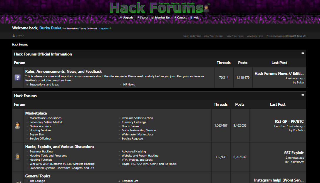 Hackforums Fixed Width Zoomed Dark