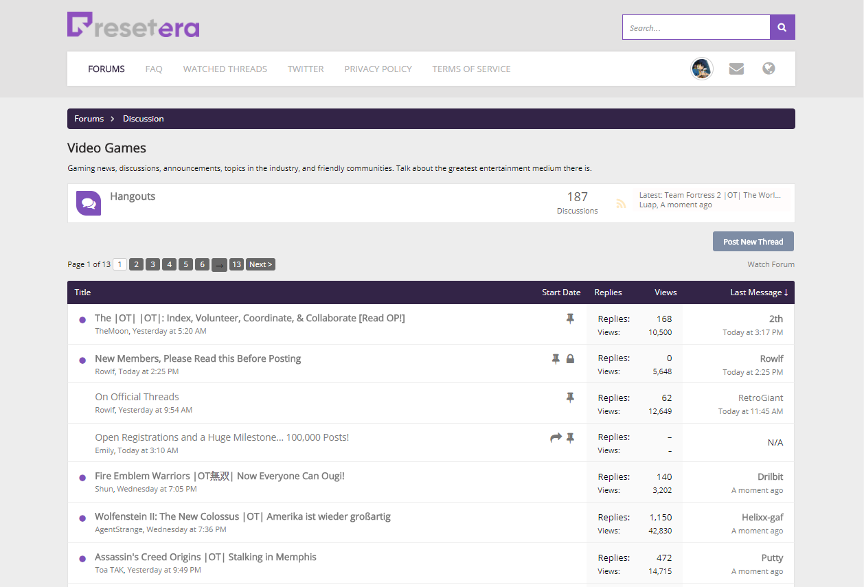 ResetEra (Mit- Edits)