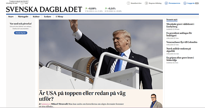 Svenska Dagbladet - maxad