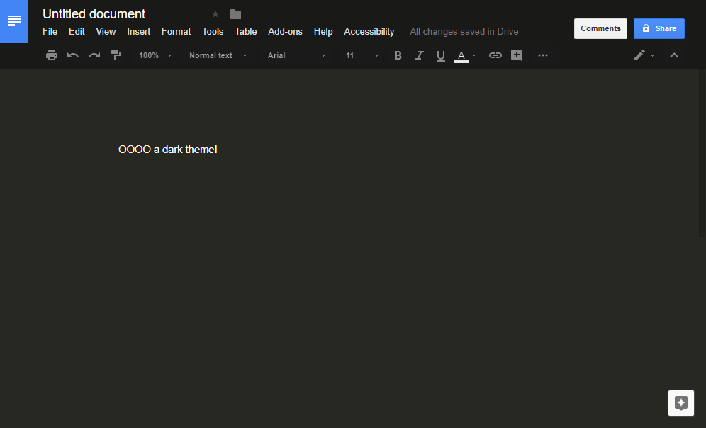 Google Docs Monokai Dark Background