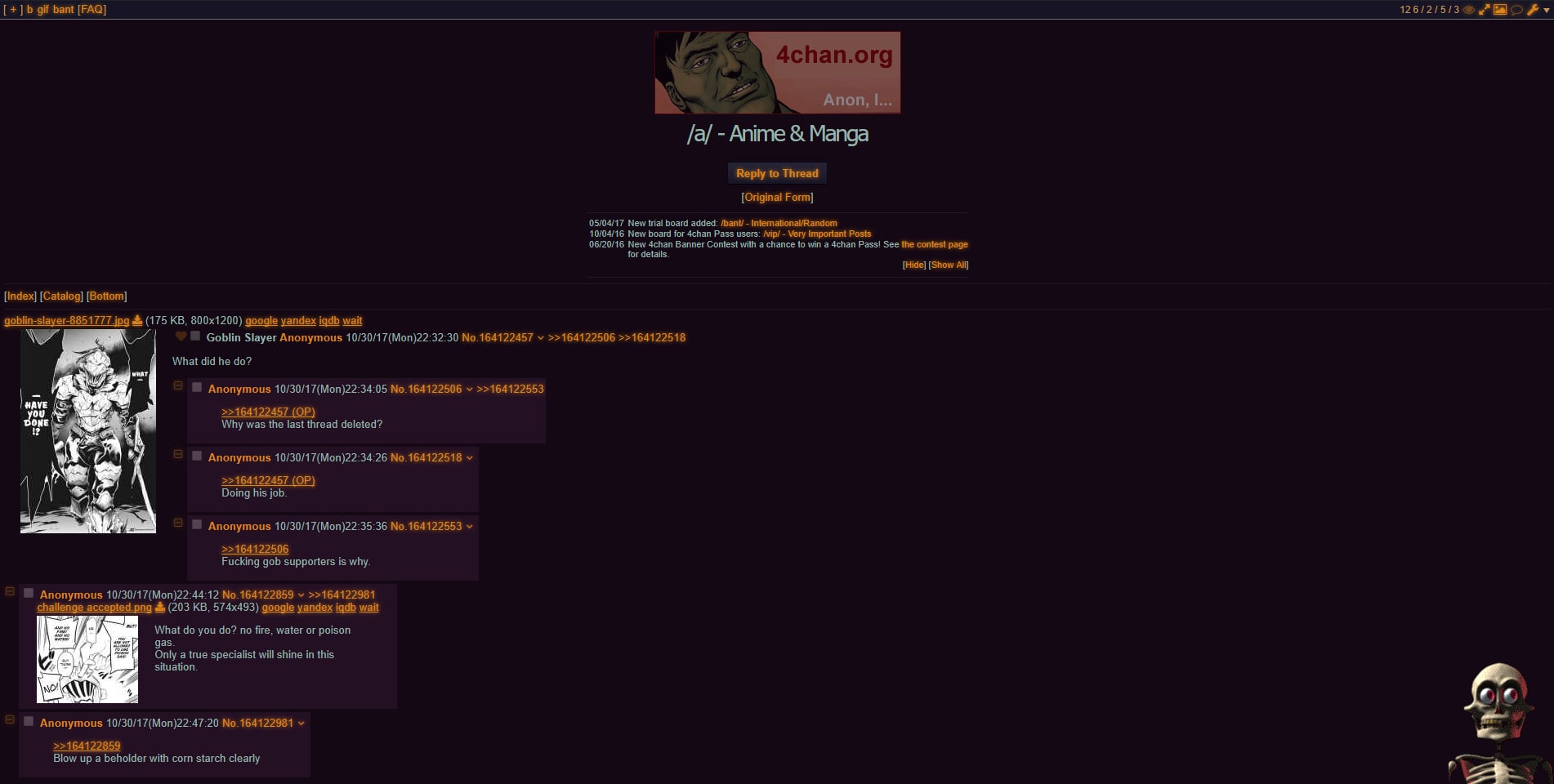 4Chan Spooky Theme / Halloween 2017-2018 Theme