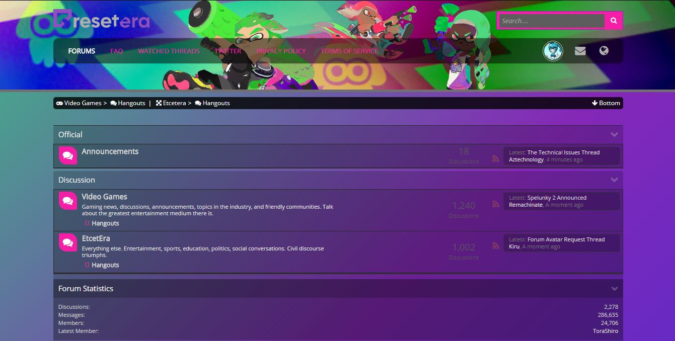 WIP Resetera Splatoon 2 Theme
