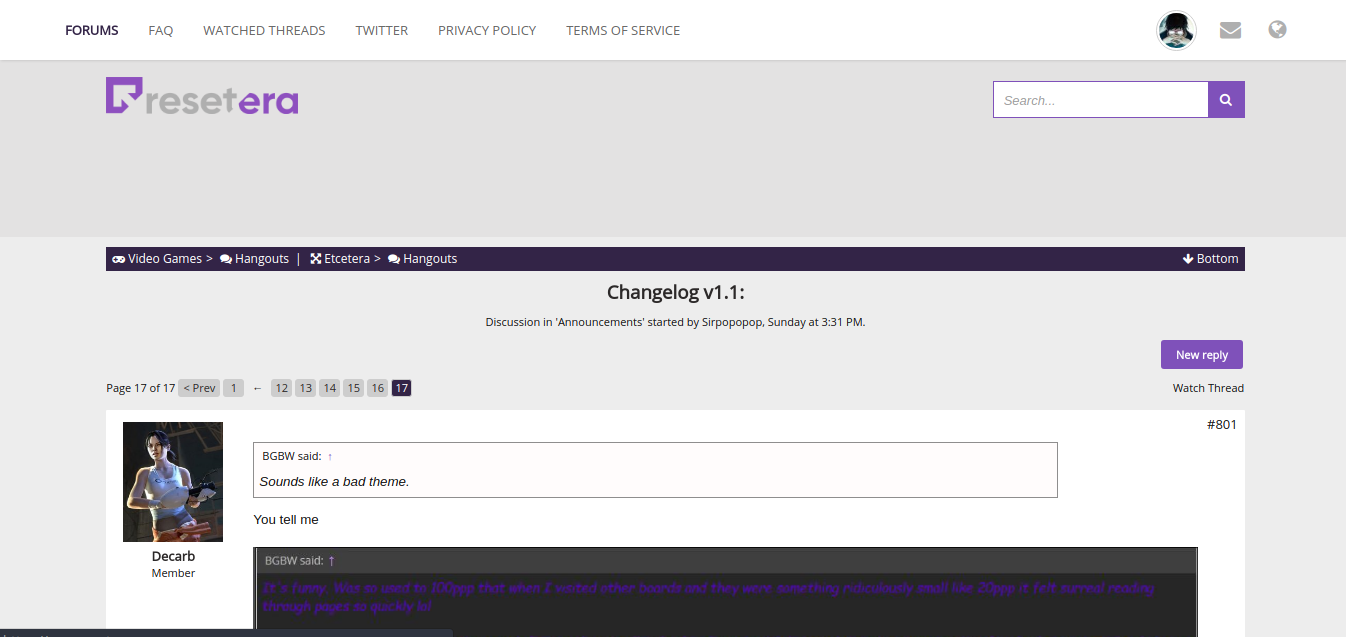 ResetEra sticky header