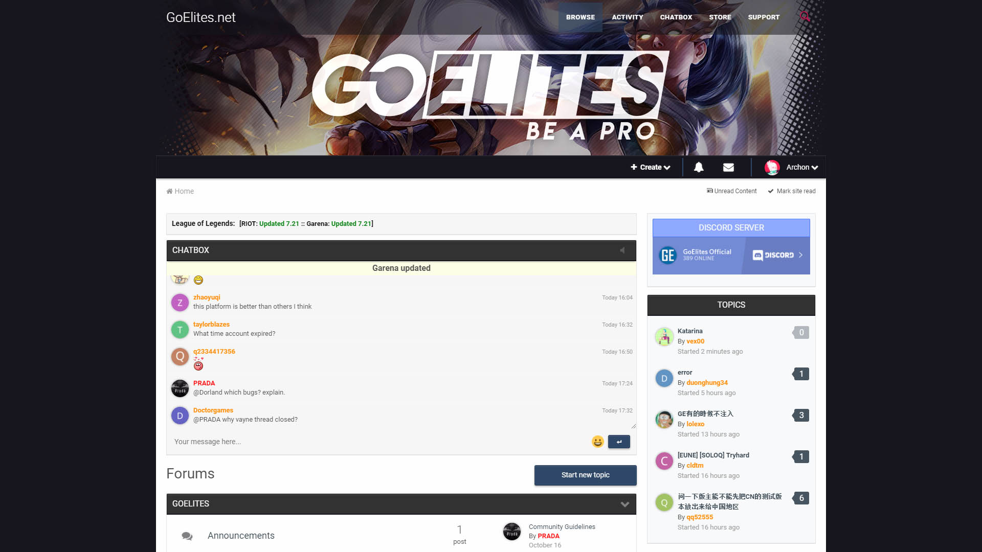 GoElites Vayne