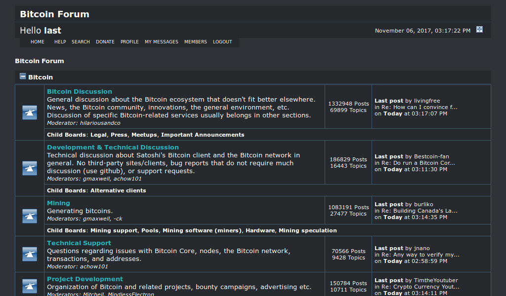 Bitcointalk Night