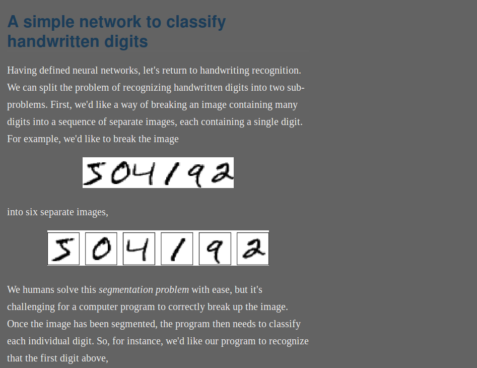 Neuralnetworks and deeplearning dark