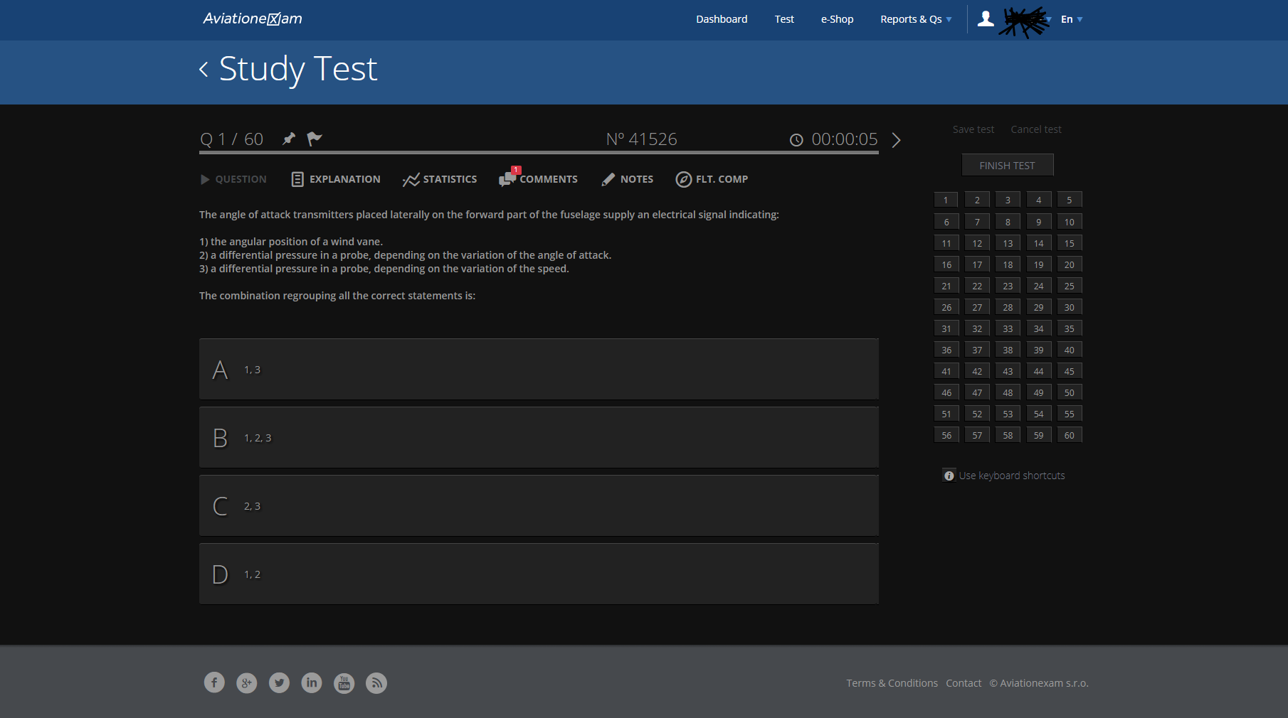 Dark Aviation Exam