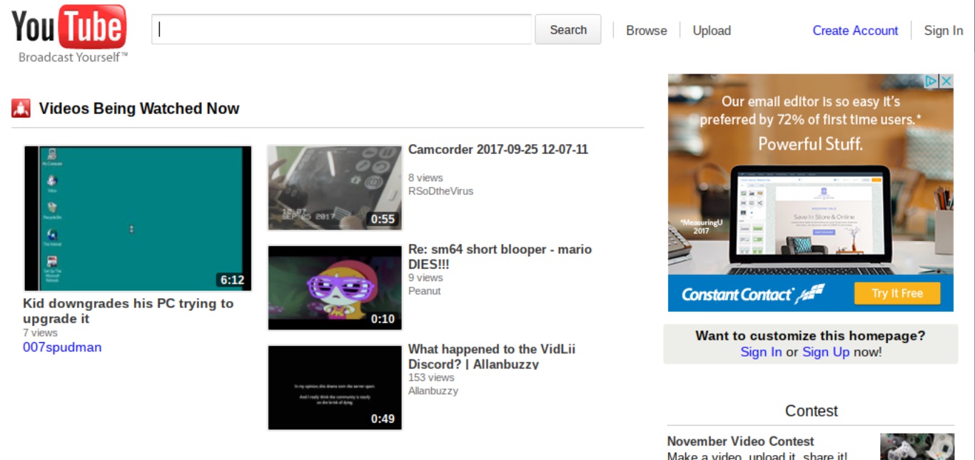 YouTube Cosmic Panda for VidLii