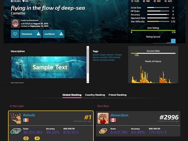 new.ppy.sh dark theme