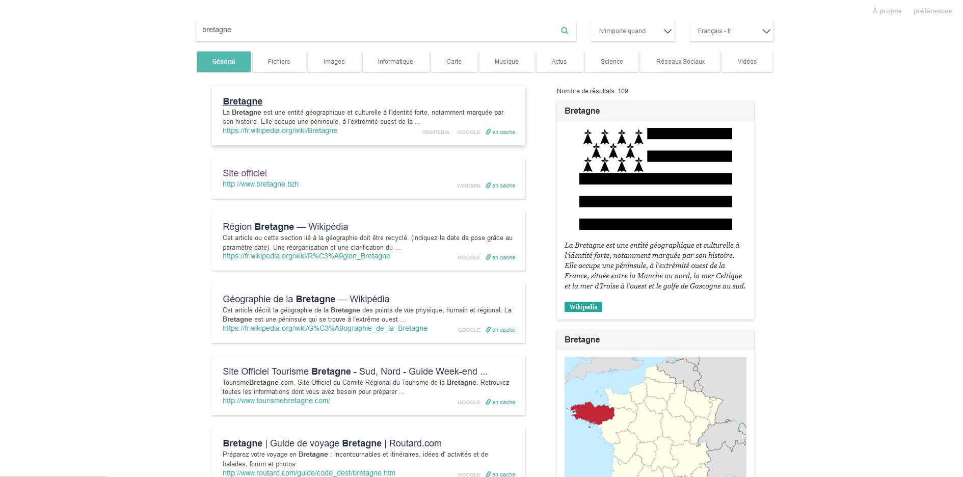 SearX Material Design