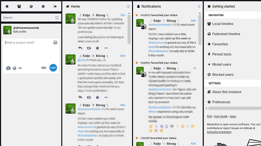 Clean Mastodon for Writing.Exchange