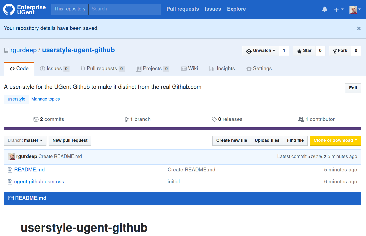 UGent Github