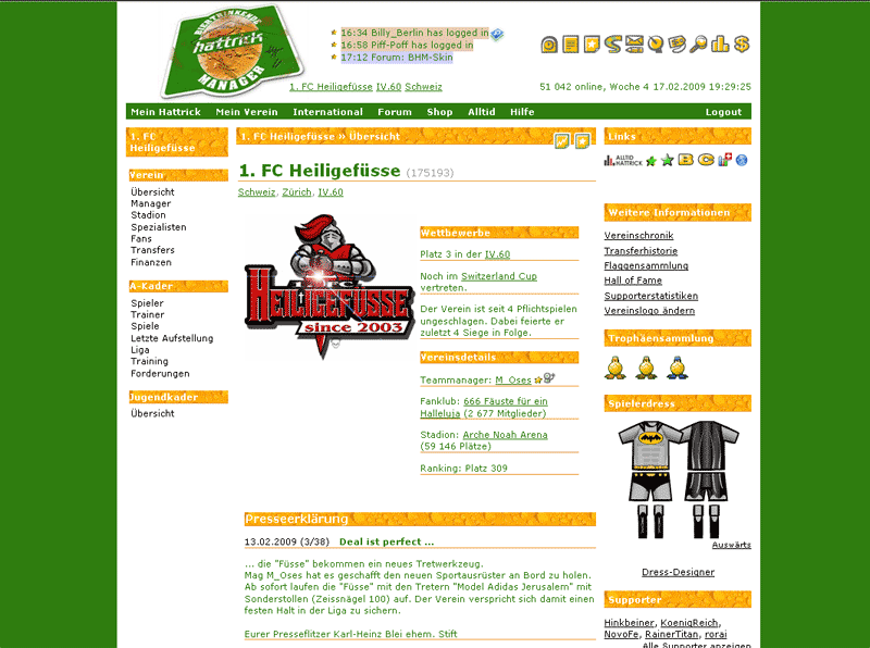 Hattrick Skin (einfach)  BHM v 0.2 by M_Oses